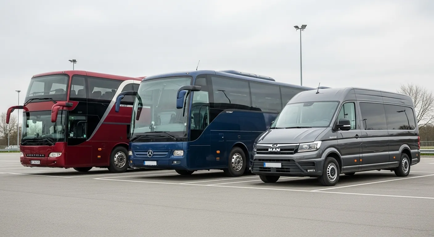 Kleinbus mit Fahrer mieten